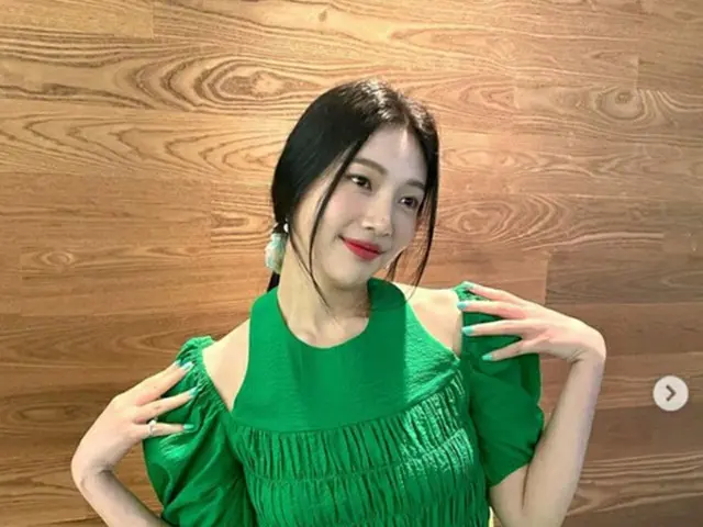 「Red Velvet」メンバージョイが爽やかな魅力を爆発させた。（画像提供:Mydaily）