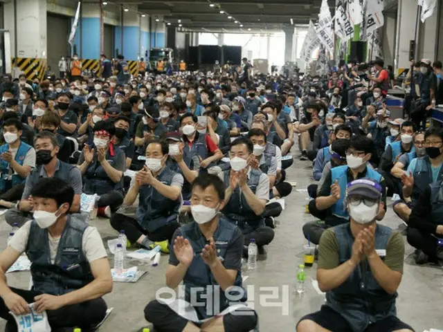 韓国宅配労組「社会的合意案には同意できない…来週からストの闘争レベルを上げる」（画像提供:wowkorea）