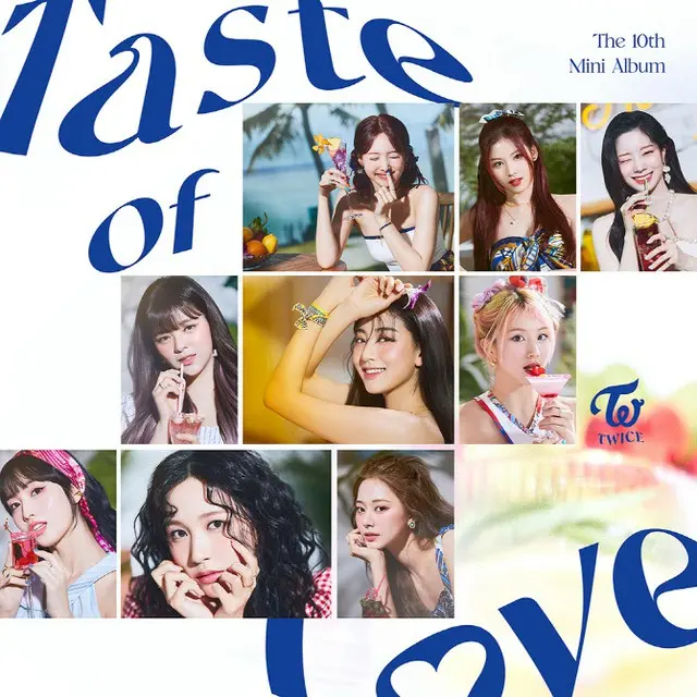 「TWICE」、新しいアルバム「Taste of love」がグローバルで好成績（画像提供:wowkorea）