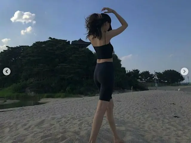 女優キム・セロク、ブラトップにレギンスでも完璧...たるみゼロ（画像提供:wowkorea）