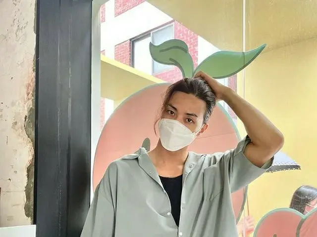 俳優キム・ジフンが嬉しい近況を知らせた。（画像提供:Mydaily）