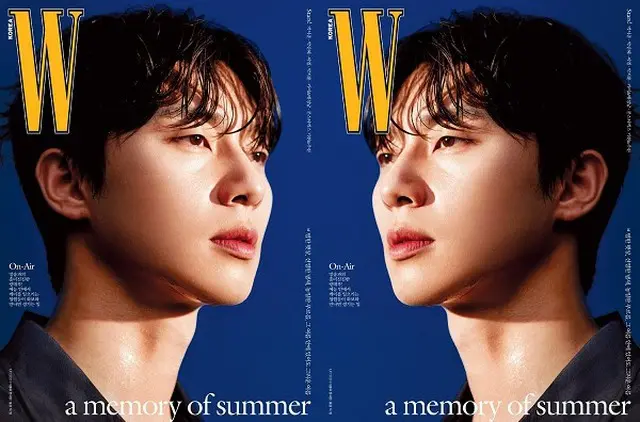 俳優パク・ソジュン、夏のビューティー画報で「W KOREA」表紙に登場（画像提供:wowkorea）