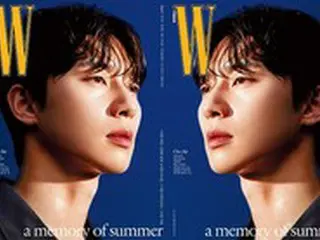 俳優パク・ソジュン、夏のビューティー画報で「W KOREA」表紙に登場