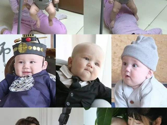 サユリ、息子ゼンの生後200日記念写真の撮影現場は？…どんな衣装も完璧着こなし（スーパーマンが帰ってきた）（画像提供:wowkorea）