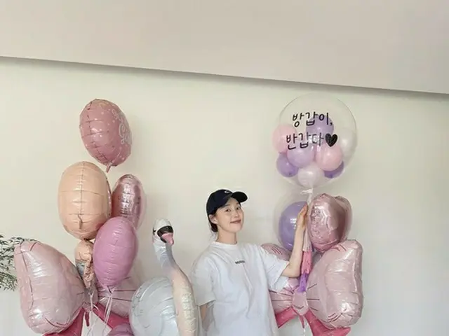 “出産間近”女優ハン・ジヘ、夫の仕事の都合で離れて生活…「いつ出てくるかわからない」（画像提供:wowkorea）
