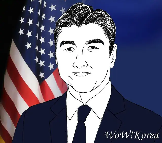 韓国の李仁栄 統一相は、米国務省のソン・キム対北特別代表と会談する（画像提供:wowkorea）