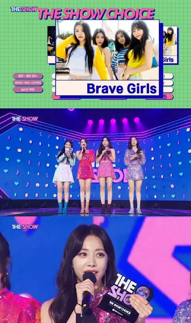 「Brave Girls」、新曲「Chi Mat Ba Ram」が「THE SHOW」で1位獲得（画像提供:wowkorea）