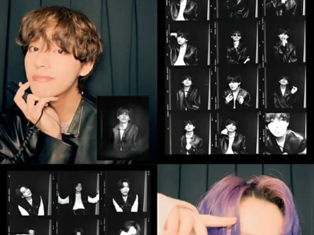 「BTS（防弾少年団）」、新しいコンテンツを公開…V、ジョングク、フォトブースで魅力発散（画像提供:wowkorea）