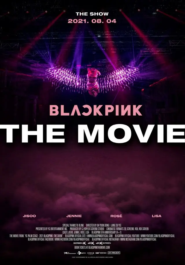 「BLACKPINK」、「BLACKPINK THE MOVIE」8月4日韓国で劇場公開が確定（画像提供:wowkorea）