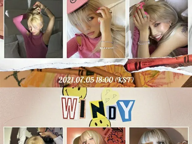 ｢(G)I-DLE｣チョン・ソヨン、新曲「Windy」コンセプトイメージ公開（画像提供:wowkorea）