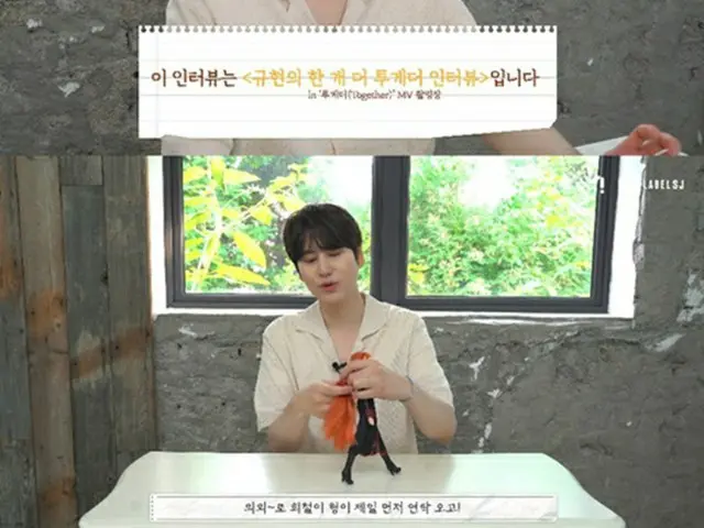 キュヒョン（SUPERJUNIOR）、「今回の新曲は、自分のにぎやかな曲の中で一番」（画像提供:wowkorea）