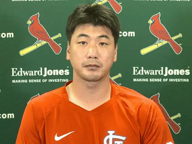 MLB.com「キム・グァンヒョン（カージナルス）、デビュー後初の長打・打点で良い活躍」（画像提供:wowkorea）