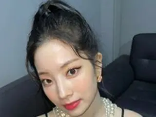 「TWICE」ダヒョン、真珠のネックレスと非現実的な美貌