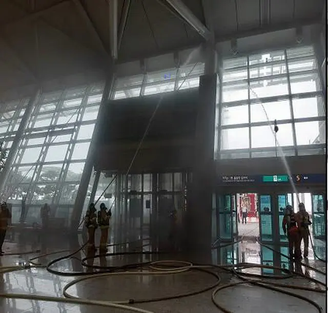 仁川国際空港で黒煙…人命被害無し、電気ショートと推定＝韓国（画像提供:wowkorea）