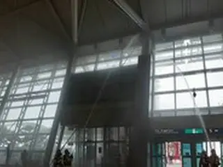仁川国際空港で黒煙…人命被害無し、電気ショートと推定＝韓国