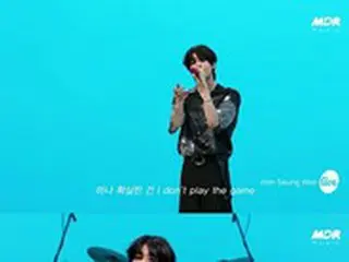 ハン・スンウ（VICTON）、1人で歌唱した「Red Velvet」の「Psycho」が話題！
