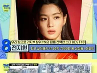 “不動産の大物”女優チョン・ジヒョン、ハンガン（漢江）ビューのドリームハウスのお値段は？…「TMI NEWS」で紹介