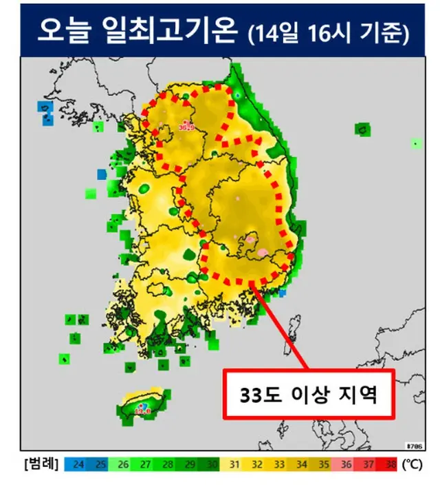 全国で今年一番の暑さ…すでに猛暑の死亡者1人発生＝韓国（画像提供:wowkorea）