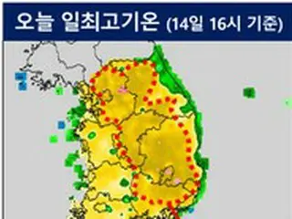 全国で今年一番の暑さ…すでに猛暑の死亡者1人発生＝韓国