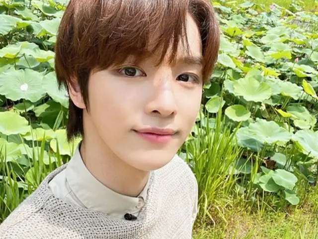 グループ「NCT」メンバーソンチャンが彫刻のような容貌を自慢した。（画像提供:Mydaily）