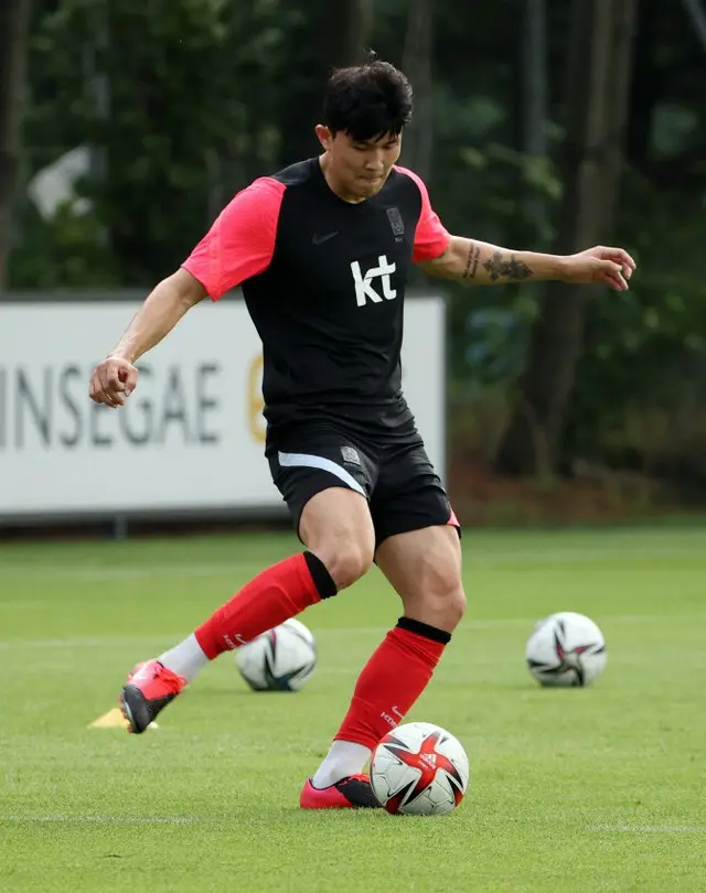 東京オリンピック代表チームのオーバーエイジ枠に選ばれていたDFキム・ミンジェが最終的に所属チーム北京国安の反対により東京オリンピックに出場できなくなった。（画像提供:wowkorea）
