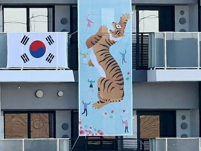 ＜W解説＞韓国選手団が東京五輪選手村に新たに掲げた虎の垂れ幕、韓国人にとって「虎」とは？（画像提供:wowkorea）