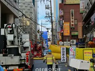 「私が火をつけた」…14階屋上での自殺未遂騒動から3時間で男性を逮捕へ＝韓国