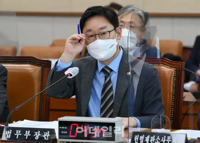 朴範界、法務部長官（画像提供:wowkorea）