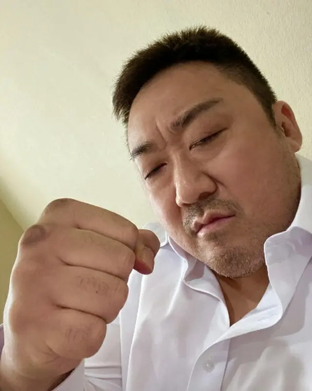 俳優マ・ドンソクが近況を伝えた。（画像提供:Mydaily）