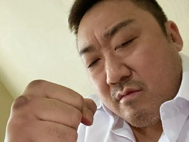 俳優マ・ドンソクが近況を伝えた。（画像提供:Mydaily）