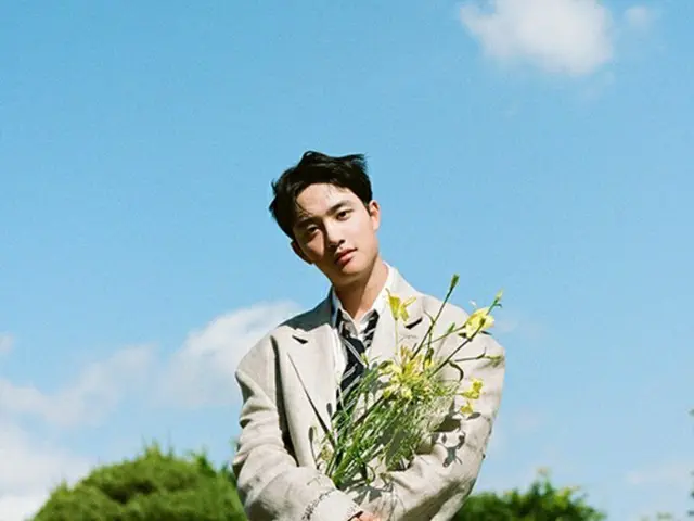 D.O. (EXO)、新曲「Rose」で爽やかさを見せる…“ときめき指数は200%”（画像提供:wowkorea）