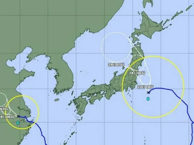 「オリンピック真っ只中なのに…」台風8号が今日、日本に上陸する見込み＝韓国報道（画像提供:wowkorea）