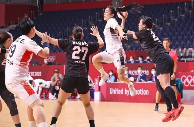 五輪女子ハンドボール「日韓戦」が行われ、韓国に惜しくも敗れた（画像提供:wowkorea）