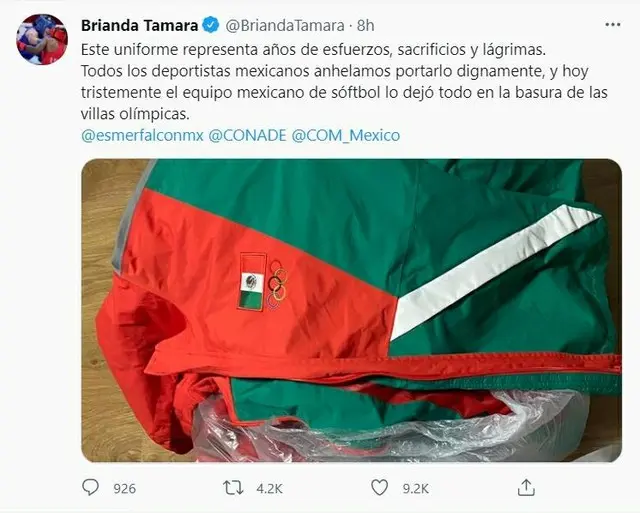 「選手村のゴミ箱にユニフォーム」五輪4位のソフトボールメキシコ代表が物議に…懲戒処分も＝韓国報道（画像提供:wowkorea）