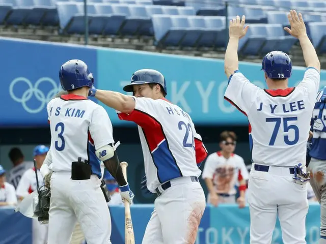 韓国野球代表、イスラエルに7回コールド勝ちで準決勝進出＝東京五輪（画像提供:wowkorea）