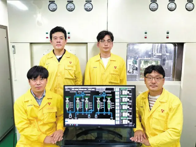 韓国原子力研究院加速同位元素開発室の研究陣（画像提供:wowkorea）