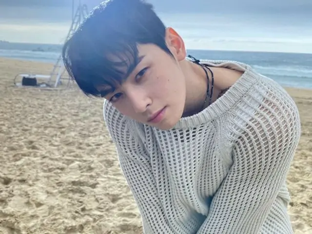 チャ・ウヌ（ASTRO）がインスタグラムに写真を投稿……「このカッコよさはもう犯罪」（画像提供:wowkorea）