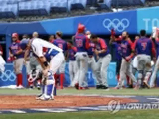 韓国　野球で銅メダル逃す＝ドミニカに逆転負け