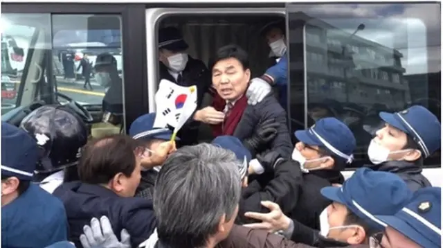 「ＰＤ手帳」が韓国情報機関と日本の右翼団体の関係を報じる（ＭＢＣ提供）＝（聯合ニュース）≪転載・転用禁止≫