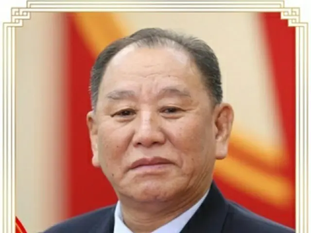 北朝鮮・統一戦線部長の金英哲（キム・ヨンチョル）党副委員長（資料写真）=（朝鮮中央通信=聯合ニュース）≪転載・転用禁止≫