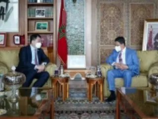 韓国外務次官がモロッコ訪問　協力拡大で一致
