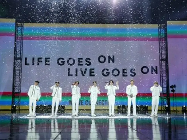 BTS（ビッグヒットミュージック提供）＝（聯合ニュース）≪転載・転用禁止≫