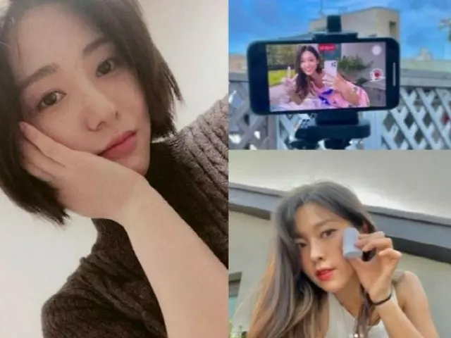 クォン・ミナ（元AOA、写真左）、突然のSNS投稿全削除…同僚だったソリョンのYouTube活動を意識？（画像提供:wowkorea）