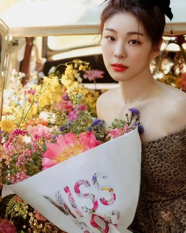 “フィギュアクイーン”キム・ヨナ、魅惑的な美貌を披露（画像提供:wowkorea）