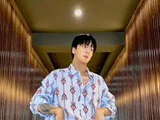 RAVI(VIXX)、デニムの上にデニム？、独特なファッションに驚き