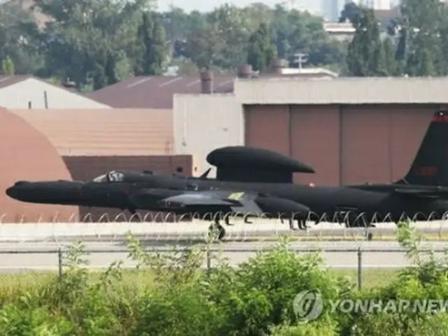 在韓米軍の高高度偵察機Ｕ２Ｓ（資料写真）＝（聯合ニュース）