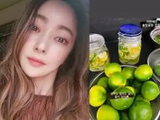 女優ソ・ヒョリム、忙しいワーキングマザーの日常を公開…「今回は青みかんのシロップづくりに挑戦」