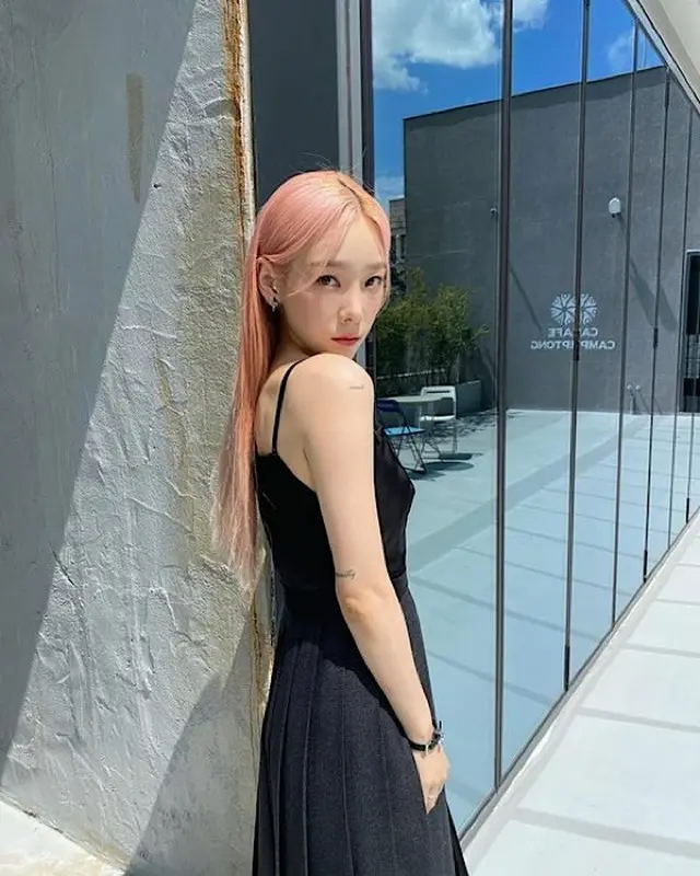 テヨン（少女時代）、頭からつま先まで一級品...ドレスだけで約50万円（画像提供:wowkorea）