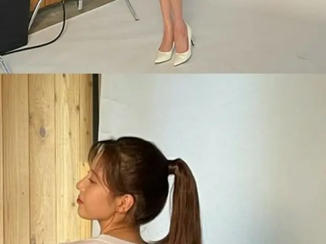 自身のインスタグラムに掲載した写真（画像提供:wowkorea）