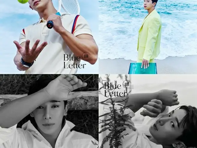 歌手ウォノ、ミニアルバム「Blue Letter」コンセプトフォト公開（画像提供:wowkorea）